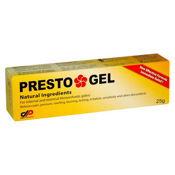 Presto Gel - A Natural Hemorrhoids Treatment